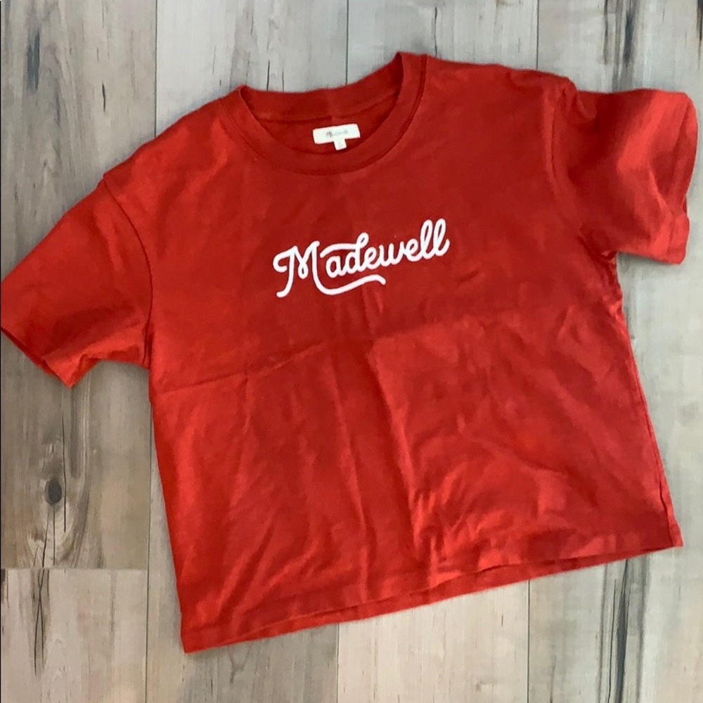 NWOT Madewell cropped boxy tee